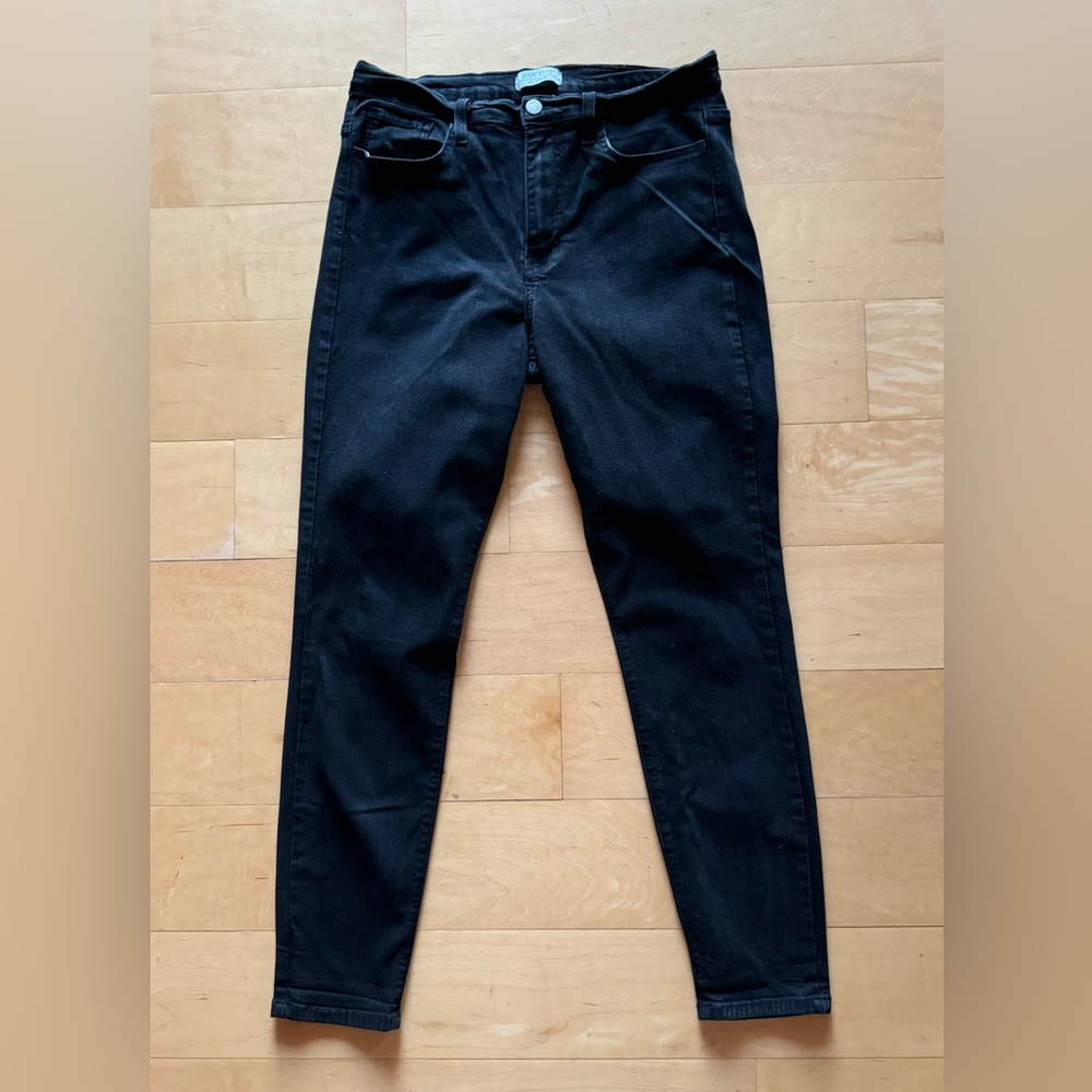 Judy Blue Black High Waste Non-distressed Skinny Jean
